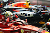 GP SINGAPORE, 2nd place Charles Leclerc (MON) Ferrari F1-75 with 1st place Sergio Perez (MEX) Red Bull Racing RB18.
02.10.2022. Formula 1 World Championship, Rd 17, Singapore Grand Prix, Marina Bay Street Circuit, Singapore, Gara Day.
- www.xpbimages.com, EMail: requests@xpbimages.com ¬© Copyright: Batchelor / XPB Images