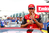 GP SINGAPORE, Carlos Sainz Jr (ESP) Ferrari on the drivers parade.
02.10.2022. Formula 1 World Championship, Rd 17, Singapore Grand Prix, Marina Bay Street Circuit, Singapore, Gara Day.
 - www.xpbimages.com, EMail: requests@xpbimages.com © Copyright: Coates / XPB Images