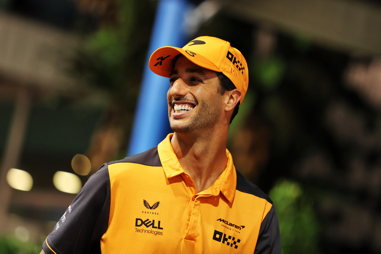 GP SINGAPORE, Daniel Ricciardo (AUS) McLaren.
29.09.2022. Formula 1 World Championship, Rd 17, Singapore Grand Prix, Marina Bay Street Circuit, Singapore, Preparation Day.
- www.xpbimages.com, EMail: requests@xpbimages.com © Copyright: Moy / XPB Images