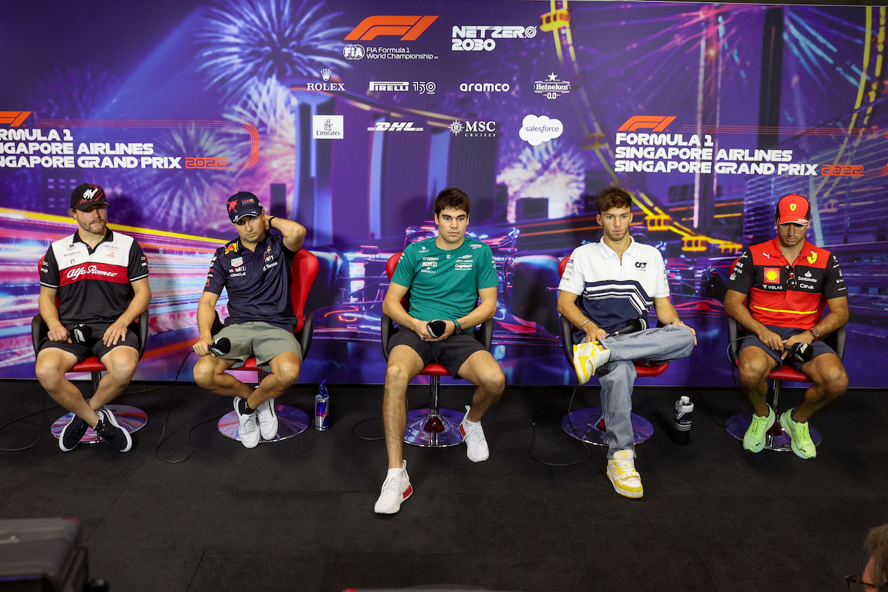 GP SINGAPORE GIOVEDI