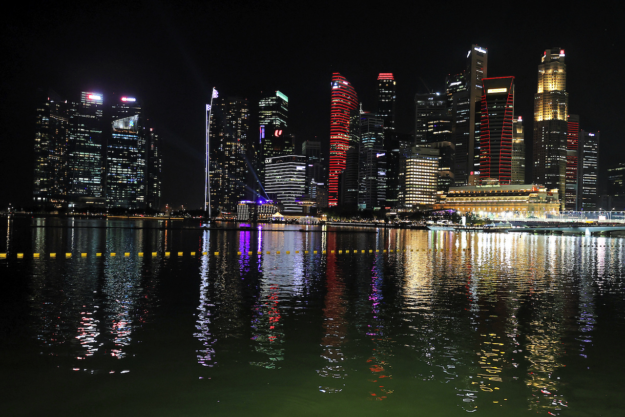 GP SINGAPORE, Circuit Atmosfera - scenic Singapore.
29.09.2022. Formula 1 World Championship, Rd 17, Singapore Grand Prix, Marina Bay Street Circuit, Singapore, Preparation Day.
- www.xpbimages.com, EMail: requests@xpbimages.com © Copyright: Moy / XPB Images