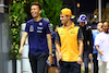 GP SINGAPORE, (L to R): Alexander Albon (THA) Williams Racing with Lando Norris (GBR) McLaren.
29.09.2022. Formula 1 World Championship, Rd 17, Singapore Grand Prix, Marina Bay Street Circuit, Singapore, Preparation Day.
- www.xpbimages.com, EMail: requests@xpbimages.com © Copyright: Batchelor / XPB Images