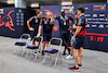GP SINGAPORE, (L to R): Jamie Redknapp (GBR) Former Professional Football Player; Alan Carr (GBR) Comedian; Micah Richards (GBR) Former Professional Football Player; Sergio Perez (MEX) Red Bull Racing; e Jo Canales, Red Bull Racing Personal Trainer.
29.09.2022. Formula 1 World Championship, Rd 17, Singapore Grand Prix, Marina Bay Street Circuit, Singapore, Preparation Day.
- www.xpbimages.com, EMail: requests@xpbimages.com © Copyright: Moy / XPB Images