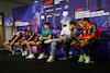 GP SINGAPORE, (L to R): Valtteri Bottas (FIN) Alfa Romeo F1 Team; Sergio Perez (MEX) Red Bull Racing; Lance Stroll (CDN) Aston Martin F1 Team; Pierre Gasly (FRA) AlphaTauri; e Carlos Sainz Jr (ESP) Ferrari, in the FIA Press Conference.
29.09.2022. Formula 1 World Championship, Rd 17, Singapore Grand Prix, Marina Bay Street Circuit, Singapore, Preparation Day.
- www.xpbimages.com, EMail: requests@xpbimages.com © Copyright: XPB Images