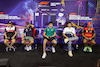 GP SINGAPORE, (L to R): Valtteri Bottas (FIN) Alfa Romeo F1 Team; Sergio Perez (MEX) Red Bull Racing; Lance Stroll (CDN) Aston Martin F1 Team; Pierre Gasly (FRA) AlphaTauri; e Carlos Sainz Jr (ESP) Ferrari, in the FIA Press Conference.
29.09.2022. Formula 1 World Championship, Rd 17, Singapore Grand Prix, Marina Bay Street Circuit, Singapore, Preparation Day.
- www.xpbimages.com, EMail: requests@xpbimages.com © Copyright: XPB Images