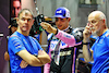 GP SINGAPORE, Esteban Ocon (FRA) Alpine F1 Team with Alan Permane (GBR) Alpine F1 Team Trackside Operations Director.
29.09.2022. Formula 1 World Championship, Rd 17, Singapore Grand Prix, Marina Bay Street Circuit, Singapore, Preparation Day.
 - www.xpbimages.com, EMail: requests@xpbimages.com © Copyright: Coates / XPB Images