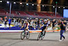 GP SINGAPORE, Valtteri Bottas (FIN) Alfa Romeo F1 Team rides the circuit with Domenica Tiffany Cromwell (AUS) Professional Cyclist.
29.09.2022. Formula 1 World Championship, Rd 17, Singapore Grand Prix, Marina Bay Street Circuit, Singapore, Preparation Day.
- www.xpbimages.com, EMail: requests@xpbimages.com © Copyright: Moy / XPB Images