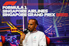 GP SINGAPORE, Lewis Hamilton (GBR) Mercedes AMG F1 in the FIA Press Conference.
29.09.2022. Formula 1 World Championship, Rd 17, Singapore Grand Prix, Marina Bay Street Circuit, Singapore, Preparation Day.
- www.xpbimages.com, EMail: requests@xpbimages.com © Copyright: XPB Images