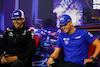 GP SINGAPORE, (L to R): Esteban Ocon (FRA) Alpine F1 Team e Mick Schumacher (GER) Haas F1 Team in the FIA Press Conference.
29.09.2022. Formula 1 World Championship, Rd 17, Singapore Grand Prix, Marina Bay Street Circuit, Singapore, Preparation Day.
- www.xpbimages.com, EMail: requests@xpbimages.com © Copyright: XPB Images