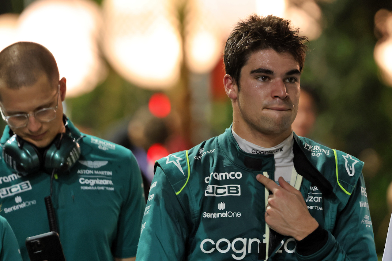 GP SINGAPORE, Lance Stroll (CDN) Aston Martin F1 Team.
01.10.2022. Formula 1 World Championship, Rd 17, Singapore Grand Prix, Marina Bay Street Circuit, Singapore, Qualifiche Day.
- www.xpbimages.com, EMail: requests@xpbimages.com © Copyright: Bearne / XPB Images