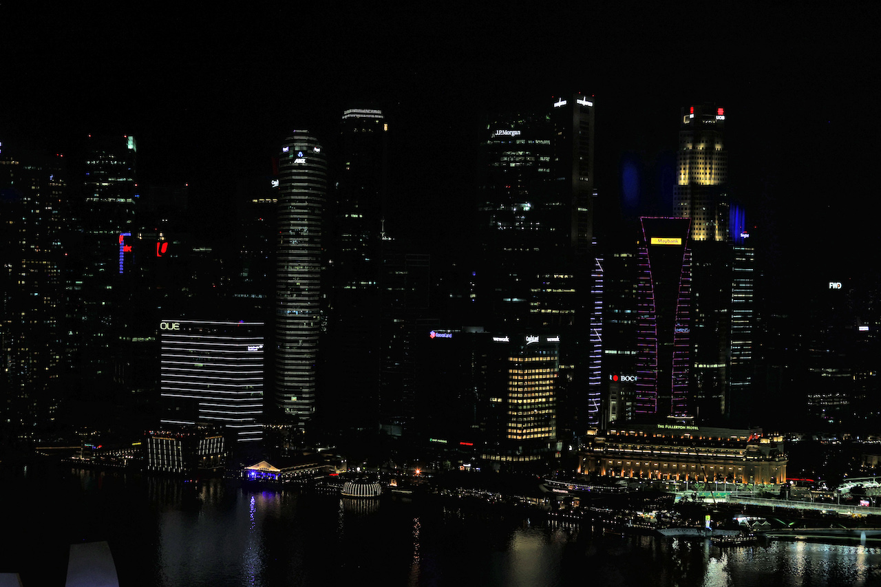 GP SINGAPORE, Scenic Singapore.
01.10.2022. Formula 1 World Championship, Rd 17, Singapore Grand Prix, Marina Bay Street Circuit, Singapore, Qualifiche Day.
- www.xpbimages.com, EMail: requests@xpbimages.com © Copyright: Moy / XPB Images