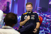 GP SINGAPORE, Christian Horner (GBR) Red Bull Racing Team Principal in the FIA Press Conference.
01.10.2022. Formula 1 World Championship, Rd 17, Singapore Grand Prix, Marina Bay Street Circuit, Singapore, Qualifiche Day.
- www.xpbimages.com, EMail: requests@xpbimages.com © Copyright: XPB Images