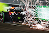GP SINGAPORE, Max Verstappen (NLD) Red Bull Racing RB18 sends sparks flying.
01.10.2022. Formula 1 World Championship, Rd 17, Singapore Grand Prix, Marina Bay Street Circuit, Singapore, Qualifiche Day.
 - www.xpbimages.com, EMail: requests@xpbimages.com © Copyright: Coates / XPB Images