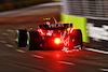 GP SINGAPORE, Carlos Sainz Jr (ESP) Ferrari F1-75 sends sparks flying.
01.10.2022. Formula 1 World Championship, Rd 17, Singapore Grand Prix, Marina Bay Street Circuit, Singapore, Qualifiche Day.
 - www.xpbimages.com, EMail: requests@xpbimages.com © Copyright: Coates / XPB Images
