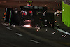 GP SINGAPORE, Lando Norris (GBR) McLaren MCL36 sends sparks flying.
01.10.2022. Formula 1 World Championship, Rd 17, Singapore Grand Prix, Marina Bay Street Circuit, Singapore, Qualifiche Day.
 - www.xpbimages.com, EMail: requests@xpbimages.com © Copyright: Coates / XPB Images