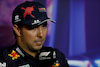 GP SINGAPORE, Sergio Perez (MEX) Red Bull Racing in the post qualifying FIA Press Conference.
01.10.2022. Formula 1 World Championship, Rd 17, Singapore Grand Prix, Marina Bay Street Circuit, Singapore, Qualifiche Day.
- www.xpbimages.com, EMail: requests@xpbimages.com © Copyright: XPB Images