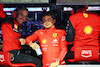 GP SINGAPORE, (L to R): Laurent Mekies (FRA) Ferrari Sporting Director with Charles Leclerc (MON) Ferrari e Mattia Binotto (ITA) Ferrari Team Principal.
01.10.2022. Formula 1 World Championship, Rd 17, Singapore Grand Prix, Marina Bay Street Circuit, Singapore, Qualifiche Day.
- www.xpbimages.com, EMail: requests@xpbimages.com © Copyright: Batchelor / XPB Images