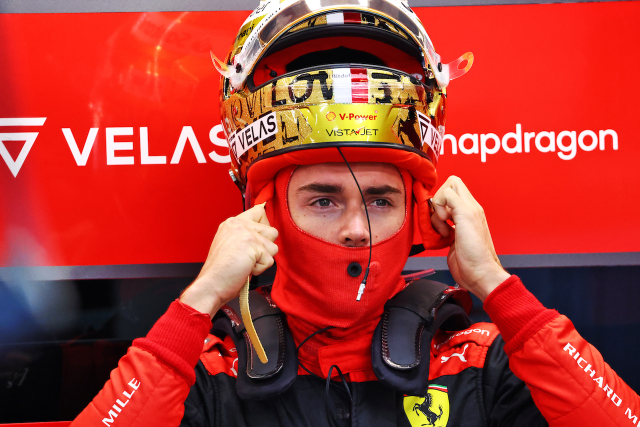 GP SINGAPORE, Charles Leclerc (MON) Ferrari.
30.09.2022. Formula 1 World Championship, Rd 17, Singapore Grand Prix, Marina Bay Street Circuit, Singapore, Practice Day.
- www.xpbimages.com, EMail: requests@xpbimages.com © Copyright: Batchelor / XPB Images
