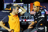 GP SINGAPORE, (L to R): Andrea Stella (ITA) McLaren Performance Director with Lando Norris (GBR) McLaren.
30.09.2022. Formula 1 World Championship, Rd 17, Singapore Grand Prix, Marina Bay Street Circuit, Singapore, Practice Day.
- www.xpbimages.com, EMail: requests@xpbimages.com © Copyright: Batchelor / XPB Images