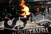 GP SINGAPORE, Pierre Gasly (FRA) AlphaTauri AT03 catches fire in the second practice session in the pits.
30.09.2022. Formula 1 World Championship, Rd 17, Singapore Grand Prix, Marina Bay Street Circuit, Singapore, Practice Day.
- www.xpbimages.com, EMail: requests@xpbimages.com © Copyright: Batchelor / XPB Images