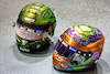 GP SINGAPORE, The helmets of Lando Norris (GBR) McLaren e Daniel Ricciardo (AUS) McLaren.
30.09.2022. Formula 1 World Championship, Rd 17, Singapore Grand Prix, Marina Bay Street Circuit, Singapore, Practice Day.
- www.xpbimages.com, EMail: requests@xpbimages.com © Copyright: Batchelor / XPB Images