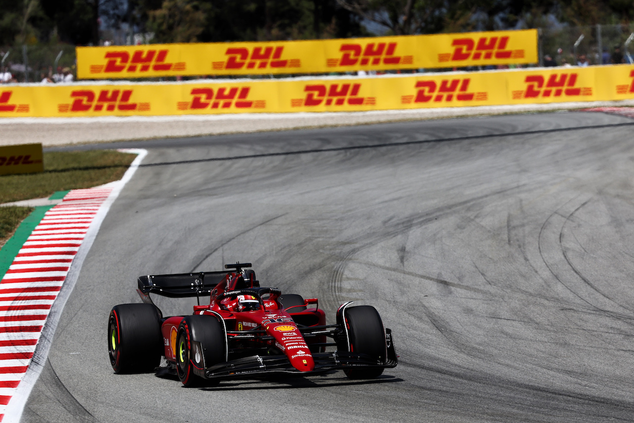 GP SPAGNA, Charles Leclerc (MON) Ferrari F1-75.
22.05.2022. Formula 1 World Championship, Rd 6, Spanish Grand Prix, Barcelona, Spain, Gara Day.
- www.xpbimages.com, EMail: requests@xpbimages.com © Copyright: Batchelor / XPB Images