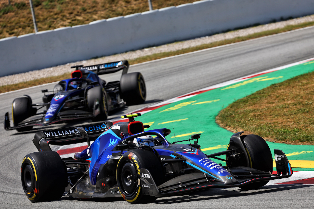 GP SPAGNA, Nicholas Latifi (CDN) Williams Racing FW44.
22.05.2022. Formula 1 World Championship, Rd 6, Spanish Grand Prix, Barcelona, Spain, Gara Day.
- www.xpbimages.com, EMail: requests@xpbimages.com © Copyright: Batchelor / XPB Images
