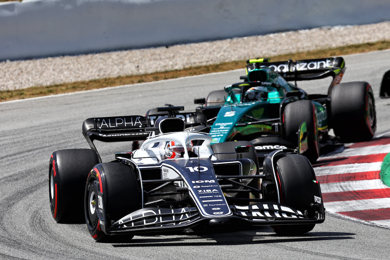 GP SPAGNA, Pierre Gasly (FRA) AlphaTauri AT03.
22.05.2022. Formula 1 World Championship, Rd 6, Spanish Grand Prix, Barcelona, Spain, Gara Day.
- www.xpbimages.com, EMail: requests@xpbimages.com © Copyright: Batchelor / XPB Images