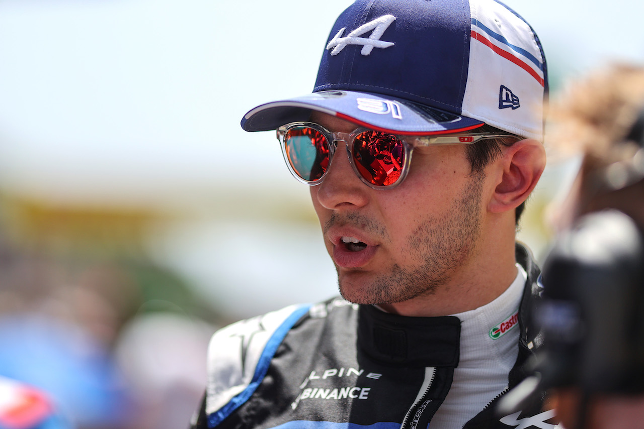 GP SPAGNA, Esteban Ocon (FRA), Alpine F1 Team 
22.05.2022. Formula 1 World Championship, Rd 6, Spanish Grand Prix, Barcelona, Spain, Gara Day.
- www.xpbimages.com, EMail: requests@xpbimages.com © Copyright: Charniaux / XPB Images
