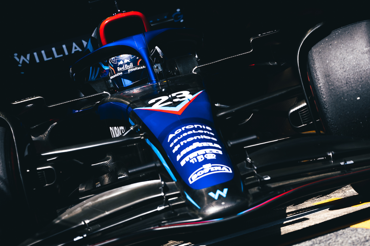 GP SPAGNA, Alexander Albon (THA) Williams Racing FW44.
22.05.2022. Formula 1 World Championship, Rd 6, Spanish Grand Prix, Barcelona, Spain, Gara Day.
- www.xpbimages.com, EMail: requests@xpbimages.com © Copyright: Bearne / XPB Images