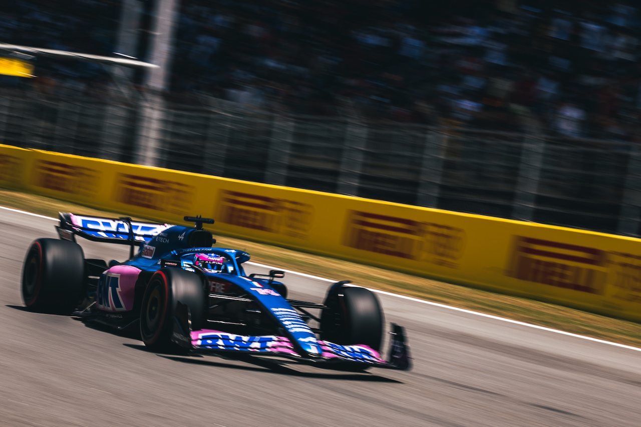 GP SPAGNA, Fernando Alonso (ESP) Alpine F1 Team A522.
22.05.2022. Formula 1 World Championship, Rd 6, Spanish Grand Prix, Barcelona, Spain, Gara Day.
- www.xpbimages.com, EMail: requests@xpbimages.com © Copyright: Bearne / XPB Images