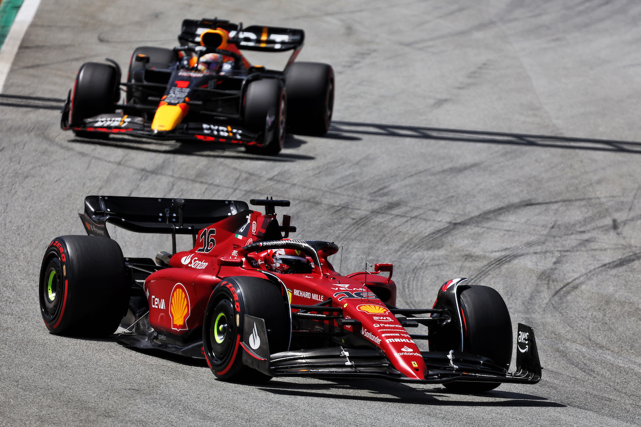 GP SPAGNA, Charles Leclerc (MON) Ferrari F1-75.
22.05.2022. Formula 1 World Championship, Rd 6, Spanish Grand Prix, Barcelona, Spain, Gara Day.
- www.xpbimages.com, EMail: requests@xpbimages.com © Copyright: Bearne / XPB Images