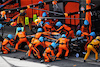 GP SPAGNA, Daniel Ricciardo (AUS) McLaren MCL36 makes a pit stop.
22.05.2022. Formula 1 World Championship, Rd 6, Spanish Grand Prix, Barcelona, Spain, Gara Day.
 - www.xpbimages.com, EMail: requests@xpbimages.com © Copyright: Coates / XPB Images