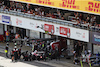 GP SPAGNA, Valtteri Bottas (FIN) Alfa Romeo F1 Team C42 makes a pit stop.
22.05.2022. Formula 1 World Championship, Rd 6, Spanish Grand Prix, Barcelona, Spain, Gara Day.
 - www.xpbimages.com, EMail: requests@xpbimages.com © Copyright: Coates / XPB Images