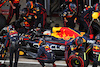 GP SPAGNA, Max Verstappen (NLD) Red Bull Racing RB18 makes a pit stop.
22.05.2022. Formula 1 World Championship, Rd 6, Spanish Grand Prix, Barcelona, Spain, Gara Day.
 - www.xpbimages.com, EMail: requests@xpbimages.com © Copyright: Coates / XPB Images