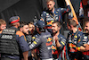 GP SPAGNA, Sergio Perez (MEX) Red Bull Racing celebrates his second position with the team in parc ferme.
22.05.2022. Formula 1 World Championship, Rd 6, Spanish Grand Prix, Barcelona, Spain, Gara Day.
- www.xpbimages.com, EMail: requests@xpbimages.com © Copyright: Bearne / XPB Images