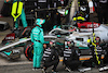 GP SPAGNA, George Russell (GBR) Mercedes AMG F1 W13 makes a pit stop.
22.05.2022. Formula 1 World Championship, Rd 6, Spanish Grand Prix, Barcelona, Spain, Gara Day.
 - www.xpbimages.com, EMail: requests@xpbimages.com © Copyright: Coates / XPB Images