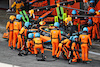GP SPAGNA, Lando Norris (GBR) McLaren MCL36 makes a pit stop.
22.05.2022. Formula 1 World Championship, Rd 6, Spanish Grand Prix, Barcelona, Spain, Gara Day.
 - www.xpbimages.com, EMail: requests@xpbimages.com © Copyright: Coates / XPB Images