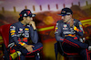 GP SPAGNA, (L to R): Sergio Perez (MEX) Red Bull Racing with Max Verstappen (NLD) Red Bull Racing in the post race FIA Press Conference.
22.05.2022. Formula 1 World Championship, Rd 6, Spanish Grand Prix, Barcelona, Spain, Gara Day.
- www.xpbimages.com, EMail: requests@xpbimages.com © Copyright: XPB Images