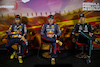 GP SPAGNA, (L to R): Sergio Perez (MEX) Red Bull Racing; Max Verstappen (NLD) Red Bull Racing; e George Russell (GBR) Mercedes AMG F1, in the post race FIA Press Conference.
22.05.2022. Formula 1 World Championship, Rd 6, Spanish Grand Prix, Barcelona, Spain, Gara Day.
- www.xpbimages.com, EMail: requests@xpbimages.com © Copyright: XPB Images