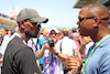 GP SPAGNA, (L to R): Eric Abidal (FRA) with fellow former football player Patrick Kluivert (NLD) on the grid.
22.05.2022. Formula 1 World Championship, Rd 6, Spanish Grand Prix, Barcelona, Spain, Gara Day.
 - www.xpbimages.com, EMail: requests@xpbimages.com © Copyright: Coates / XPB Images