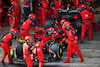 GP SPAGNA, Charles Leclerc (MON) Ferrari F1-75 pushed back in the pits e retired from the race.
22.05.2022. Formula 1 World Championship, Rd 6, Spanish Grand Prix, Barcelona, Spain, Gara Day.
 - www.xpbimages.com, EMail: requests@xpbimages.com © Copyright: Coates / XPB Images