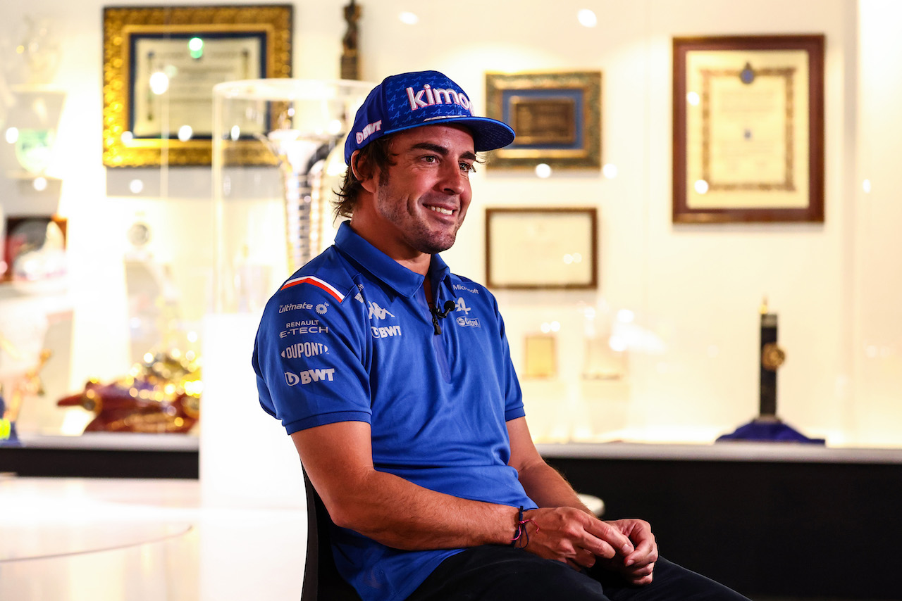 GP SPAGNA, Fernando Alonso (ESP), Alpine F1 Team Museo y Circuito Fernando Alonso in Oviedo
19.05.2022. Formula 1 World Championship, Rd 6, Spanish Grand Prix, Barcelona, Spain, Preparation Day.
- www.xpbimages.com, EMail: requests@xpbimages.com ¬© Copyright: Charniaux / XPB Images