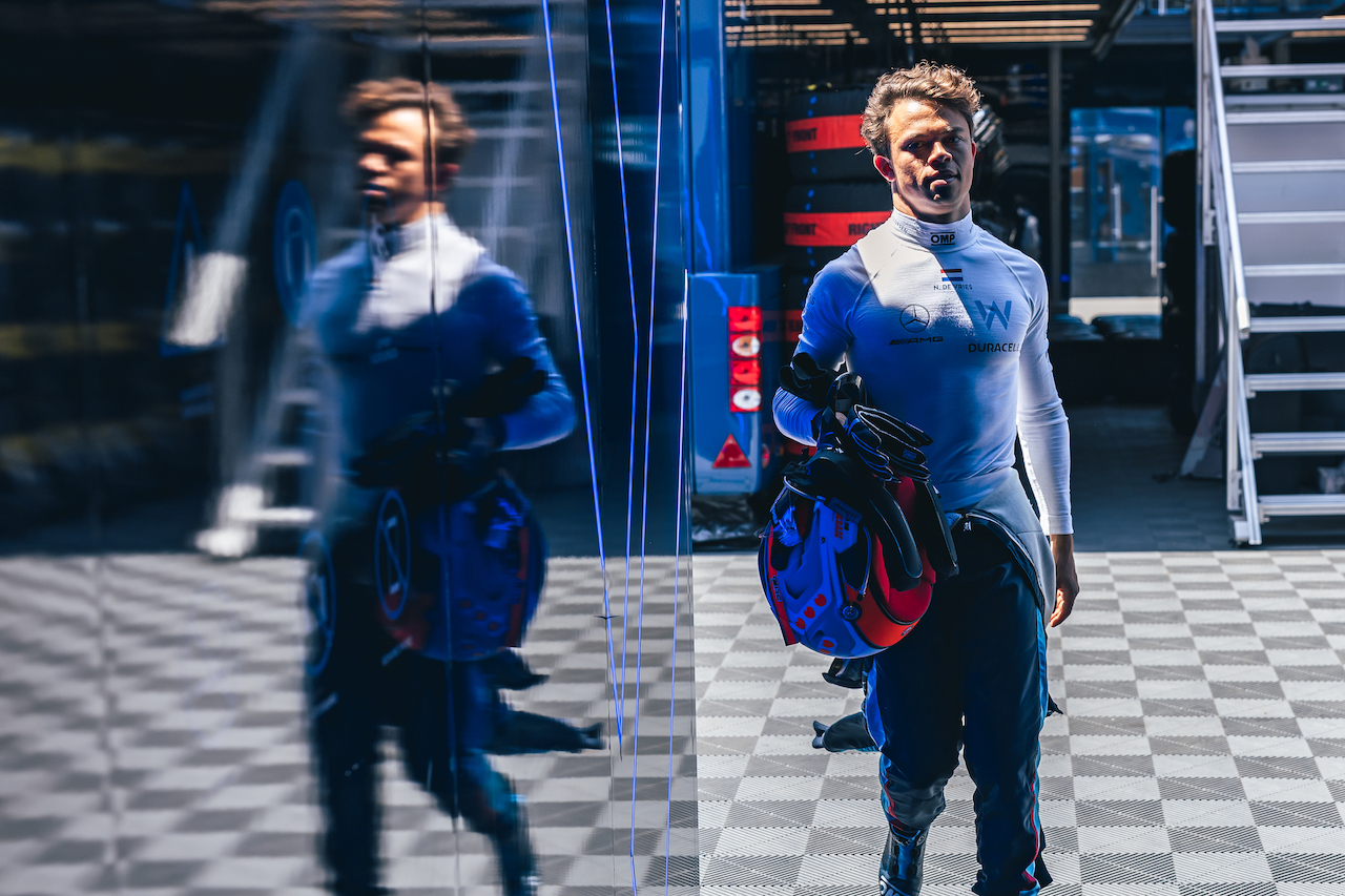 GP SPAGNA, Nyck de Vries (NLD) Williams Racing Test Driver.
19.05.2022. Formula 1 World Championship, Rd 6, Spanish Grand Prix, Barcelona, Spain, Preparation Day.
- www.xpbimages.com, EMail: requests@xpbimages.com © Copyright: Bearne / XPB Images
