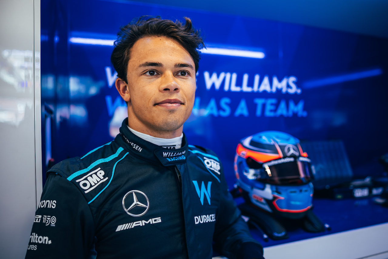 GP SPAGNA, Nyck de Vries (NLD) Williams Racing Test Driver.
19.05.2022. Formula 1 World Championship, Rd 6, Spanish Grand Prix, Barcelona, Spain, Preparation Day.
- www.xpbimages.com, EMail: requests@xpbimages.com © Copyright: Bearne / XPB Images