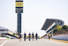 GP SPAGNA, Nicholas Latifi (CDN) Williams Racing walks the circuit with the team.
19.05.2022. Formula 1 World Championship, Rd 6, Spanish Grand Prix, Barcelona, Spain, Preparation Day.
- www.xpbimages.com, EMail: requests@xpbimages.com © Copyright: Bearne / XPB Images