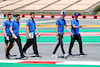 GP SPAGNA, Esteban Ocon (FRA) Alpine F1 Team walks the circuit with the team.
19.05.2022. Formula 1 World Championship, Rd 6, Spanish Grand Prix, Barcelona, Spain, Preparation Day.
- www.xpbimages.com, EMail: requests@xpbimages.com © Copyright: Charniaux / XPB Images