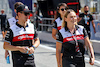 GP SPAGNA, Guanyu Zhou (CHN) Alfa Romeo F1 Team walks the circuit with Ruth Buscombe (GBR) Alfa Romeo F1 Team Trackside Strategy Engineer.
19.05.2022. Formula 1 World Championship, Rd 6, Spanish Grand Prix, Barcelona, Spain, Preparation Day.
- www.xpbimages.com, EMail: requests@xpbimages.com © Copyright: Batchelor / XPB Images