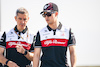 GP SPAGNA, Guanyu Zhou (CHN) Alfa Romeo F1 Team walks the circuit with the team.
19.05.2022. Formula 1 World Championship, Rd 6, Spanish Grand Prix, Barcelona, Spain, Preparation Day.
- www.xpbimages.com, EMail: requests@xpbimages.com © Copyright: Bearne / XPB Images