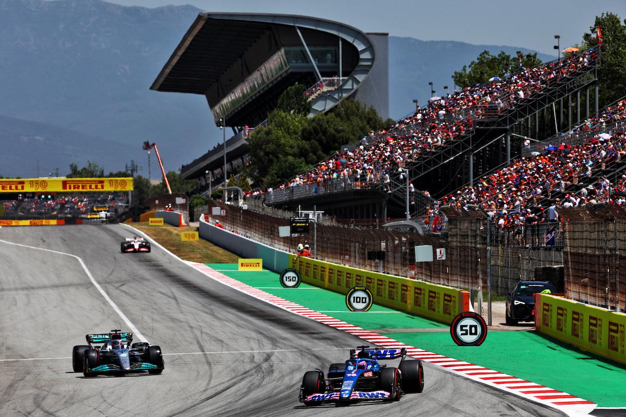 GP SPAGNA, Fernando Alonso (ESP) Alpine F1 Team A522.
21.05.2022. Formula 1 World Championship, Rd 6, Spanish Grand Prix, Barcelona, Spain, Qualifiche Day.
- www.xpbimages.com, EMail: requests@xpbimages.com © Copyright: Batchelor / XPB Images